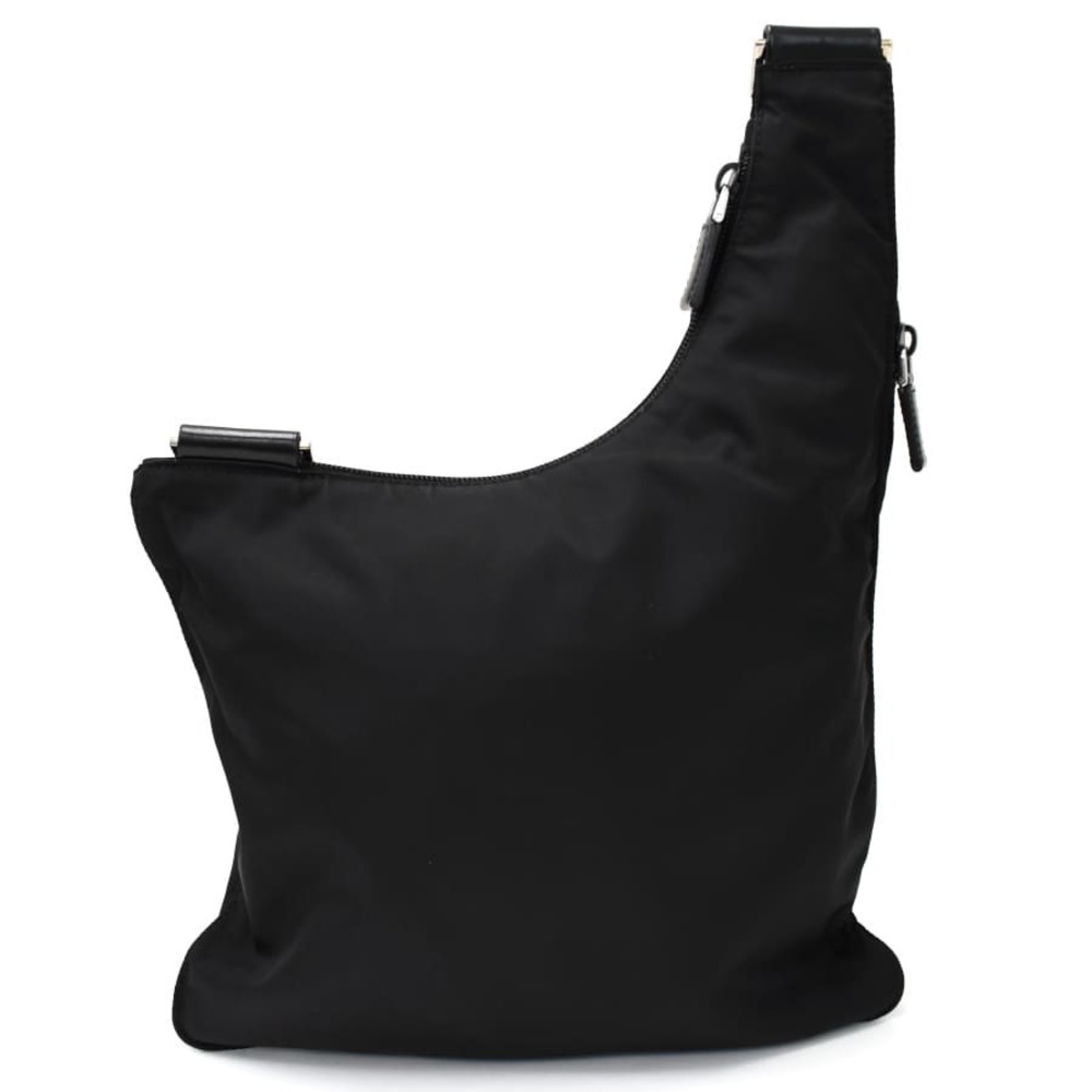 Prada Body Bag Triangular Plate Triangle Nylon Le… - image 3